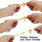 100PCS Halloween Stretchy Skeleton Toys – Squishy Skull Stretchable Fidget Toys for Kids, Non-Candy Halloween Party Favors, Classroom Prizes, Trick-or-Treat Goody Bag Fillers & Stress Relief Toys